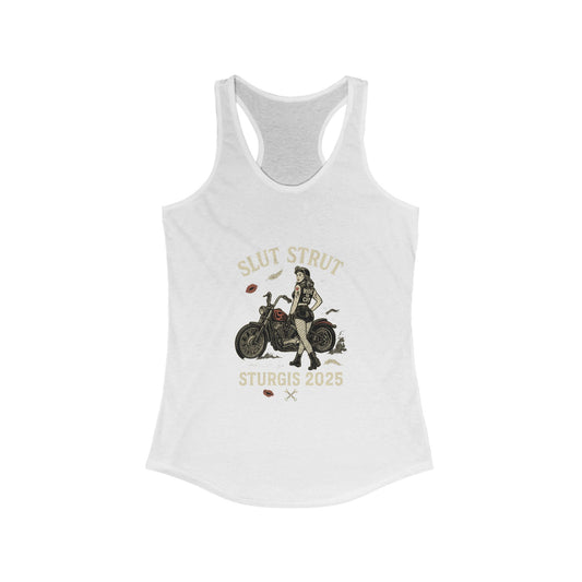 Sturgis Rally Tank Top, Women's Racerback Tee, Biker Lifestyle Shirt, Summer Fashion, Motorcycle Event Wear, Fun Biker Gift
